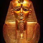 Tutankhamun Artifact, gold Tut ornament