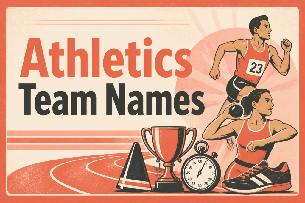 210+ Athletics Team Names for Every Kind of Squad