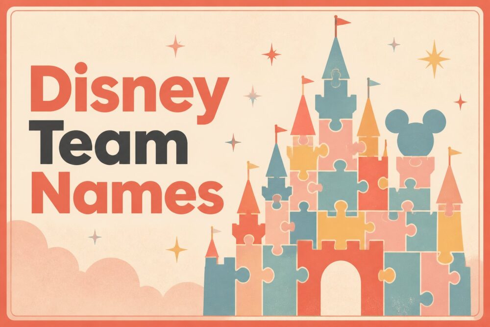 210+ Disney Team Names for Every Kind of Crew