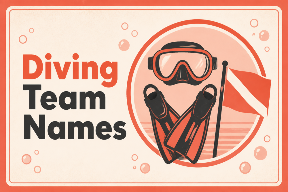 210+ Diving Team Names for Every Kind of Crew