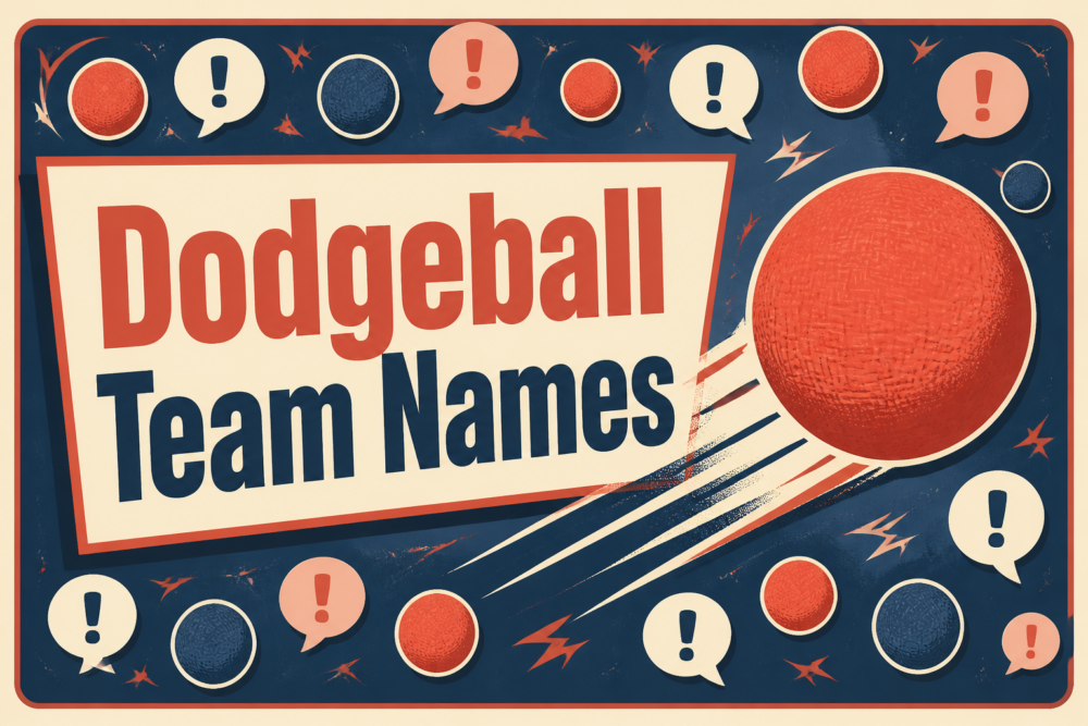 210+ Dodgeball Team Names That Actually Land