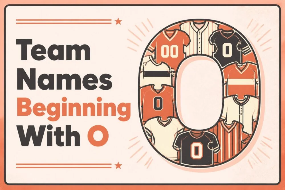 210+ Team Names Beginning with O