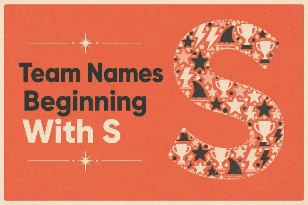 210+ Team Names Beginning with S