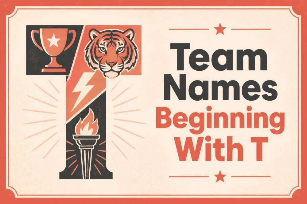 210+ Team Names Beginning With T