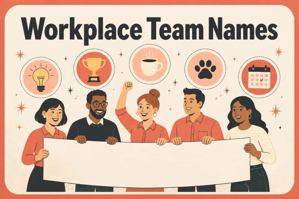 190+ Workplace Team Names for Every Team Vibe