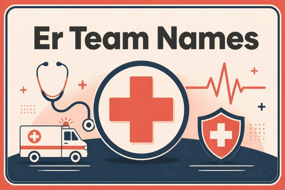 190+ ER Team Names for Emergency Response Crews
