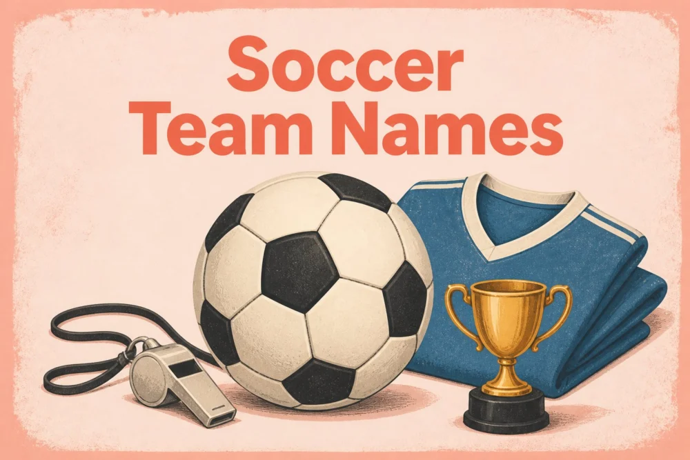 210+ Soccer Team Names