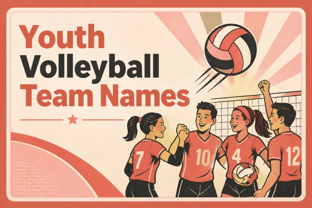 230+ Youth Volleyball Team Names