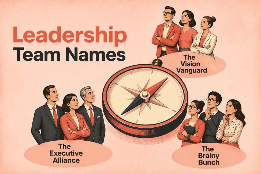 190+ Leadership Team Names