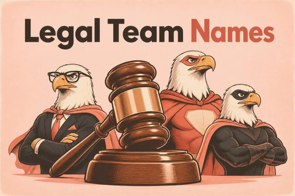210+ Legal Team Names