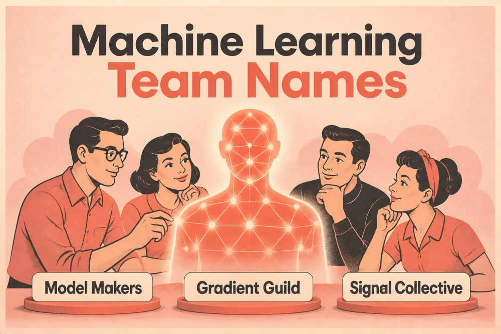 190+ Machine Learning Team Names