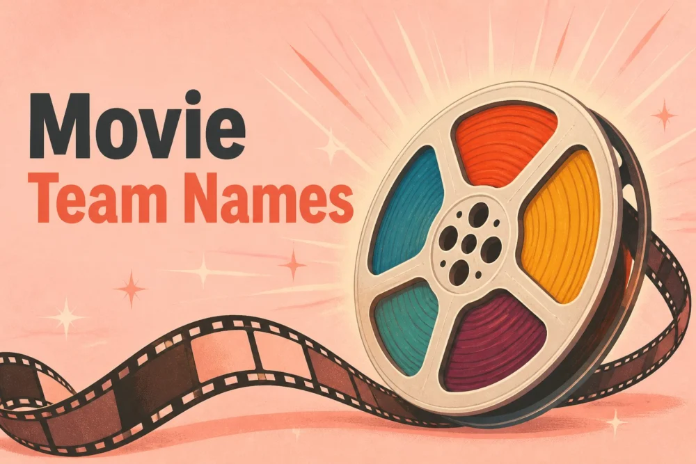 220+ Movie Team Names